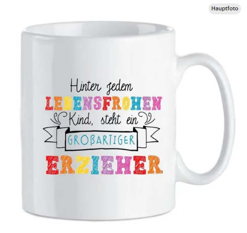 Tasse Abschied Kiga