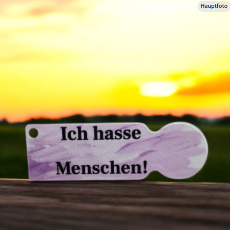 Wagenlöser Ich hasse Menschen